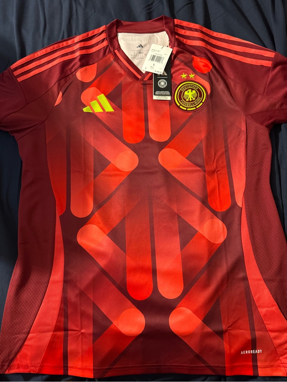 Adidas Germany 2025 Away Jersey Brand new with Tags Men's Large JF2605
